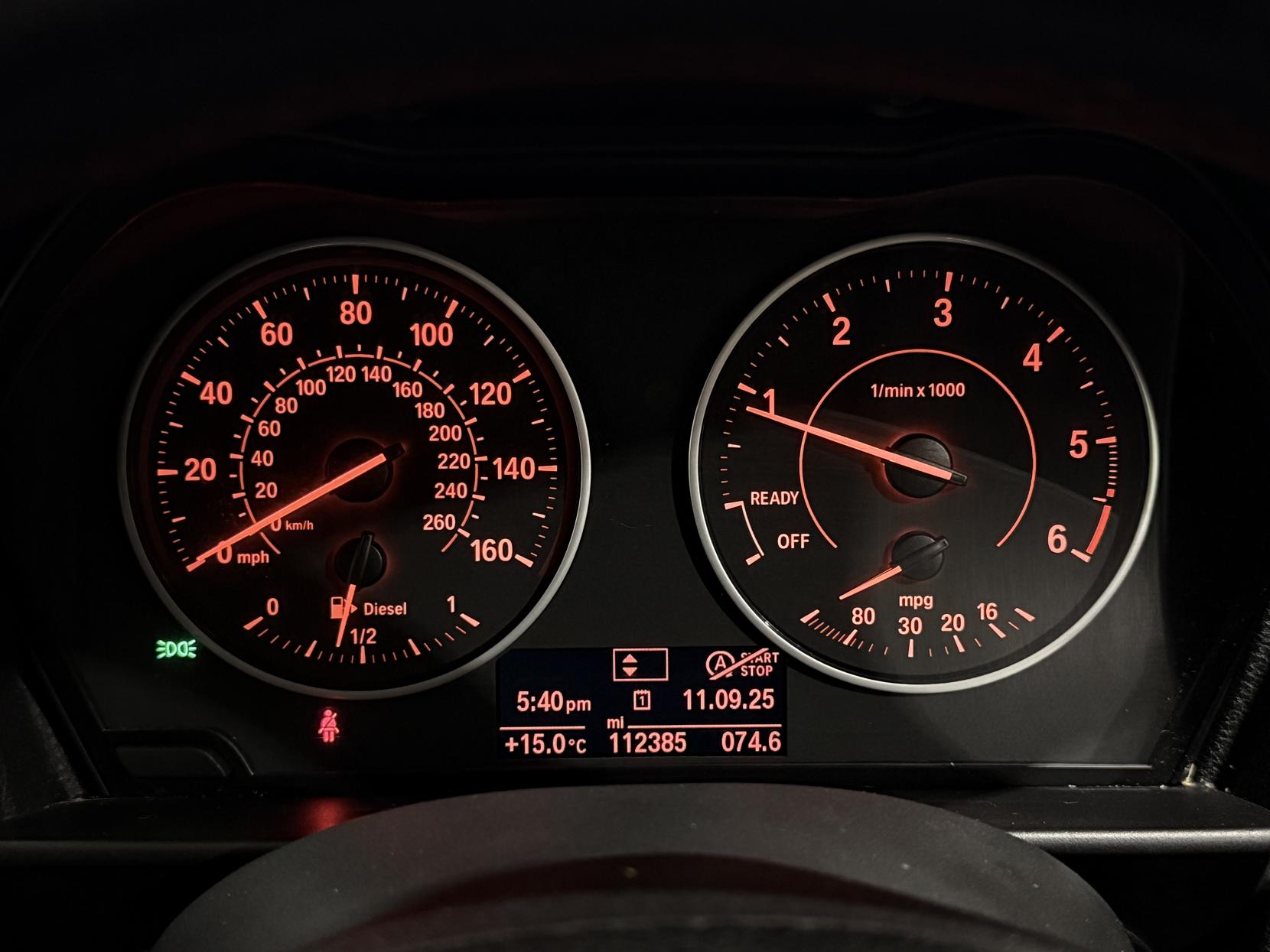 BMW 1 Series 2.0 120d Sport Hatchback 5dr Diesel Manual Euro 6 (s/s) (190 ps)