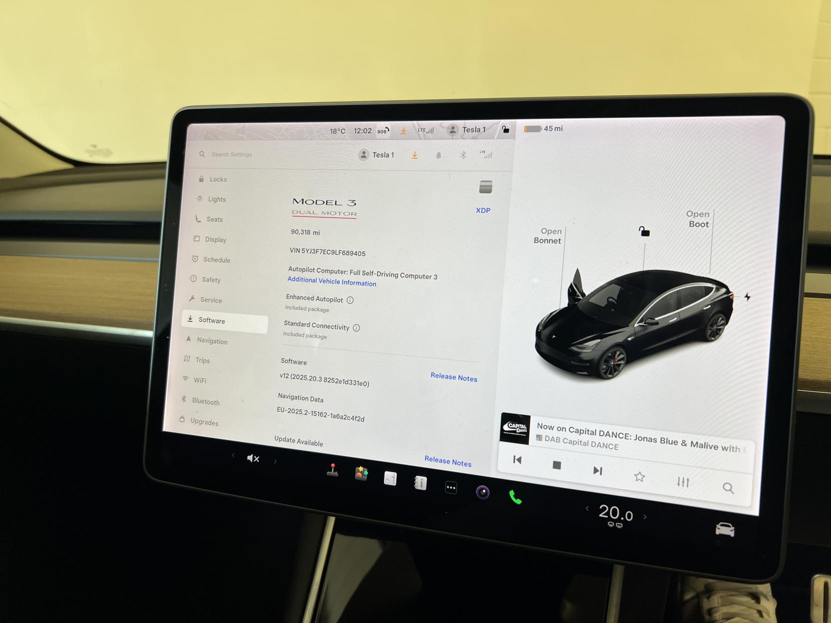 Tesla Model 3 (Dual Motor) Performance Saloon 4dr Electric Auto 4WDE (Performance Upgrade) (449 bhp)
