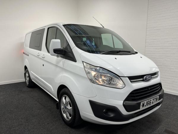 Ford Transit Custom 2.2 TDCi 290 Limited Chassis Double Cab 6dr Diesel Manual L1 H1 (191 g/km, 123 bhp)