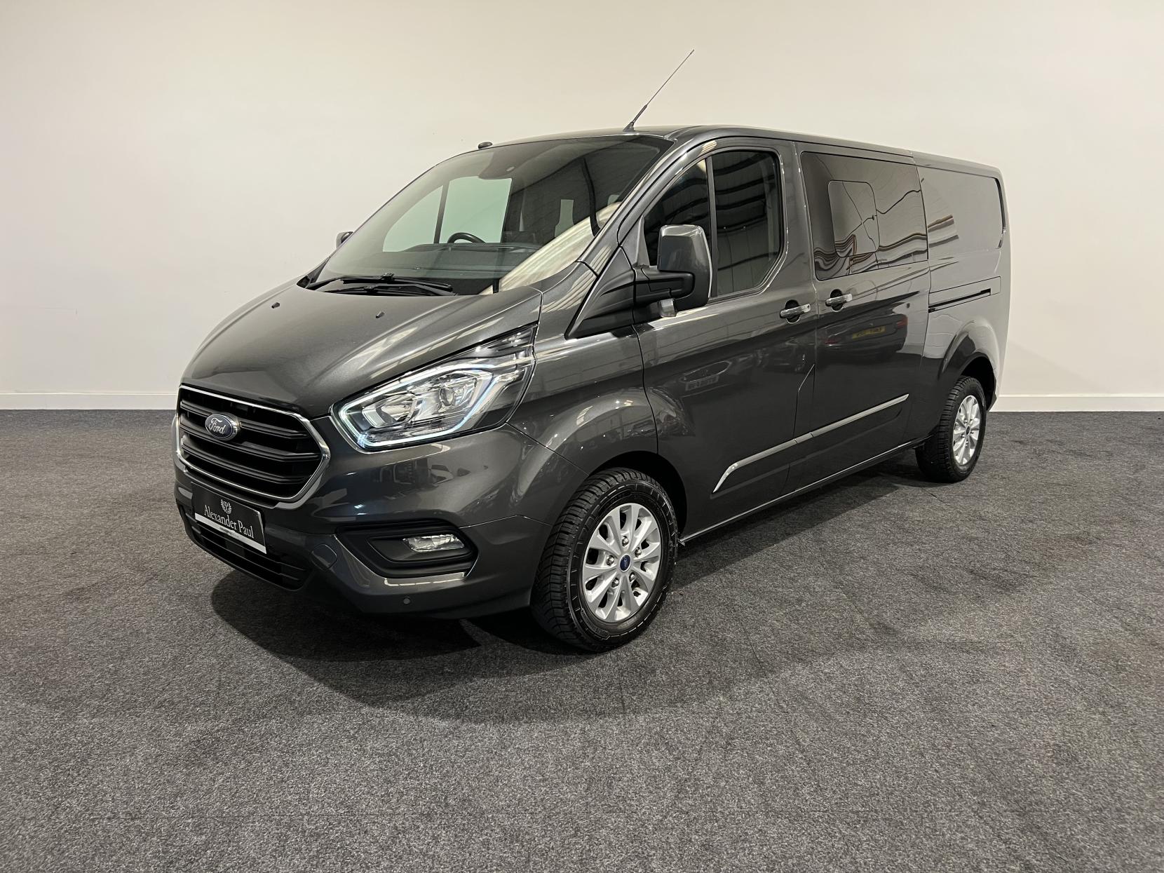 Ford Transit Custom 2.0 320 EcoBlue Limited Crew Van Double Cab 5dr Diesel Manual L2 H1 Euro 6 (6 Seat) (130 ps)