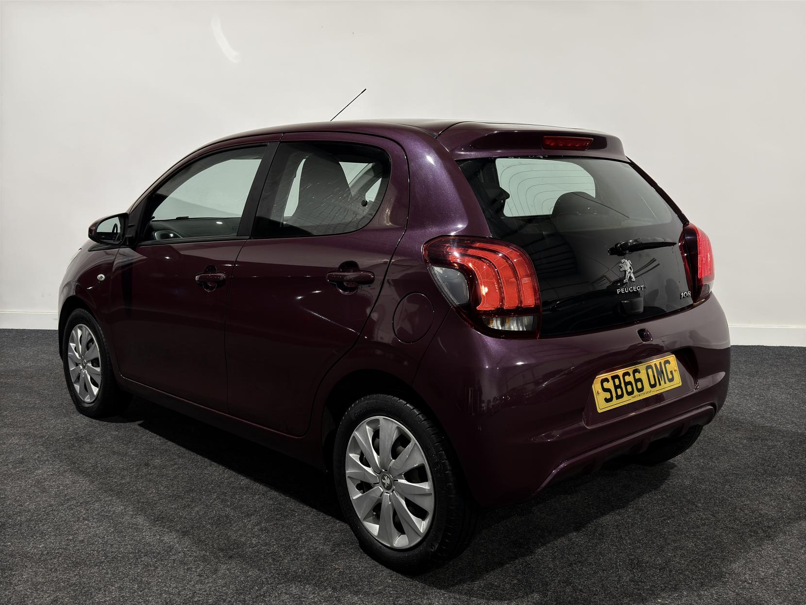 Peugeot 108 1.0 Active Hatchback 5dr Petrol Manual Euro 6 (68 ps)