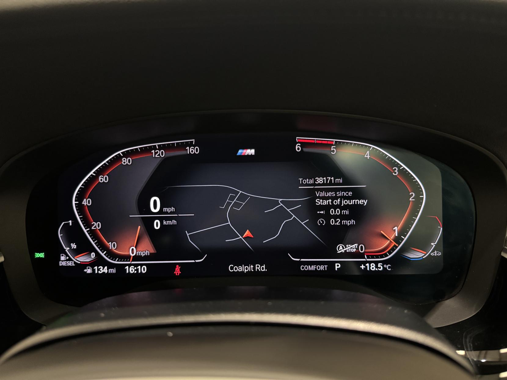 BMW 5 Series 2.0 520d MHT M Sport Touring 5dr Diesel Hybrid Auto Euro 6 (s/s) (190 ps)