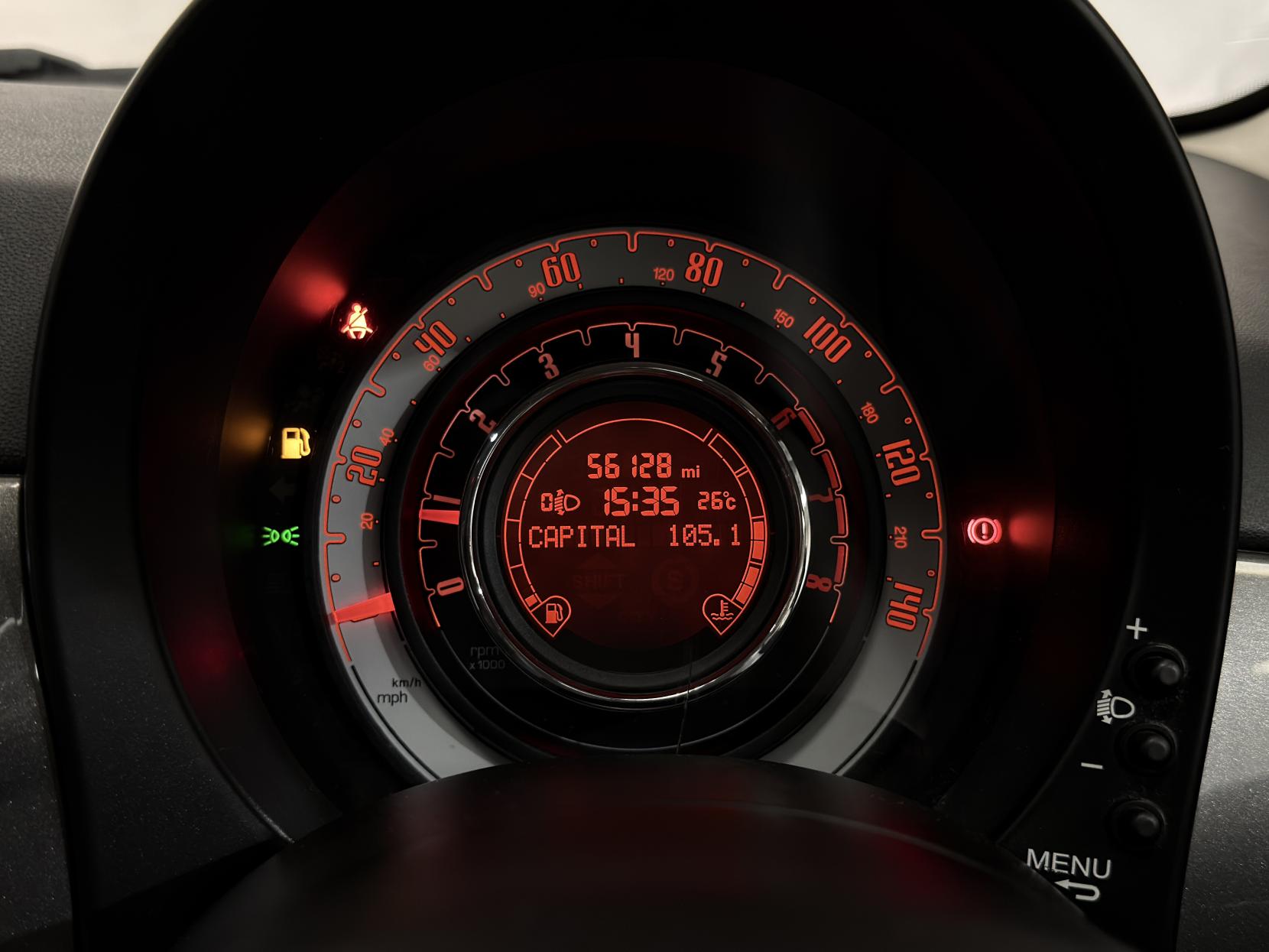 Fiat 500 1.2 Lounge Hatchback 3dr Petrol Manual Euro 4 (69 bhp)