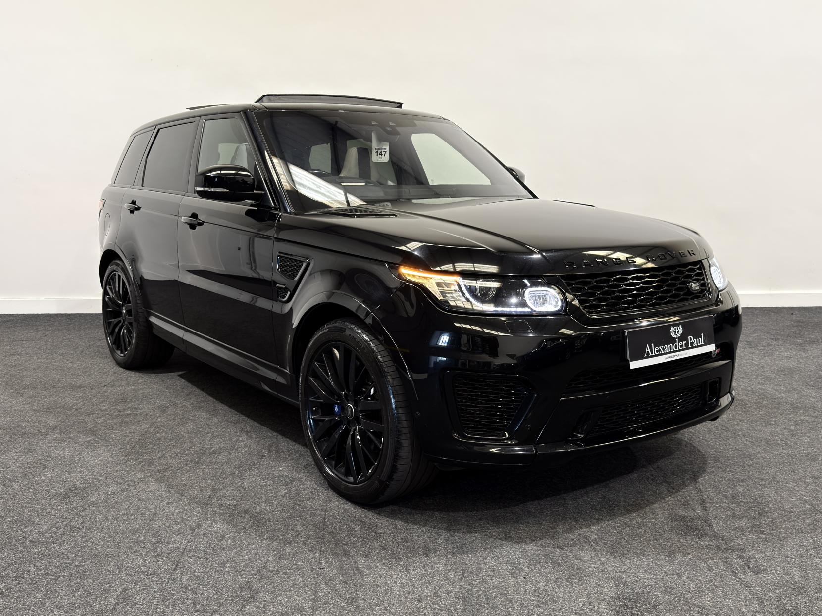 Land Rover Range Rover Sport 5.0 V8 SVR SUV 5dr Petrol Auto 4WD Euro 6 (s/s) (550 ps)