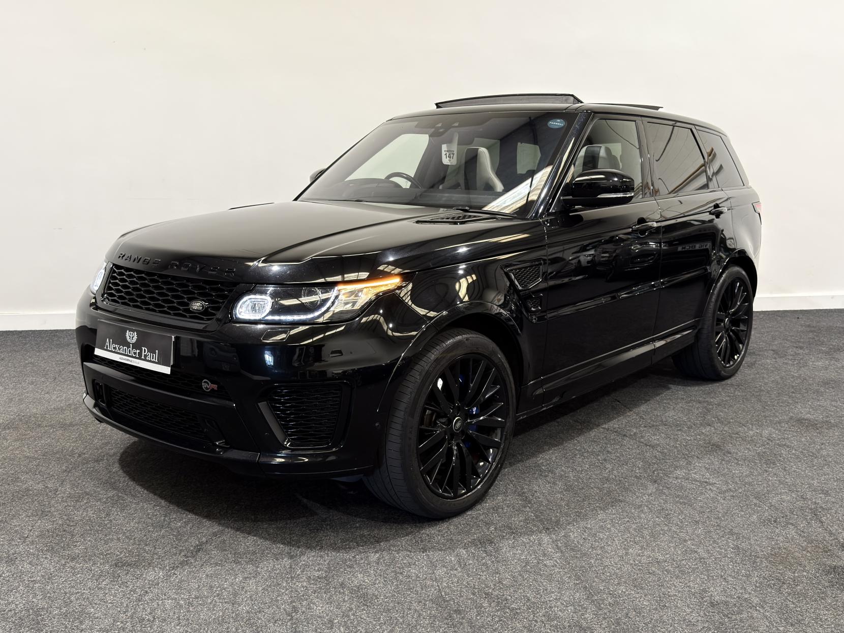 Land Rover Range Rover Sport 5.0 V8 SVR SUV 5dr Petrol Auto 4WD Euro 6 (s/s) (550 ps)