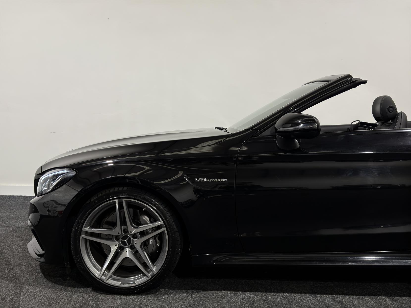 Mercedes-Benz C Class 4.0 C63 V8 BiTurbo AMG (Premium) Cabriolet 2dr Petrol SpdS MCT Euro 6 (s/s) (476 ps)