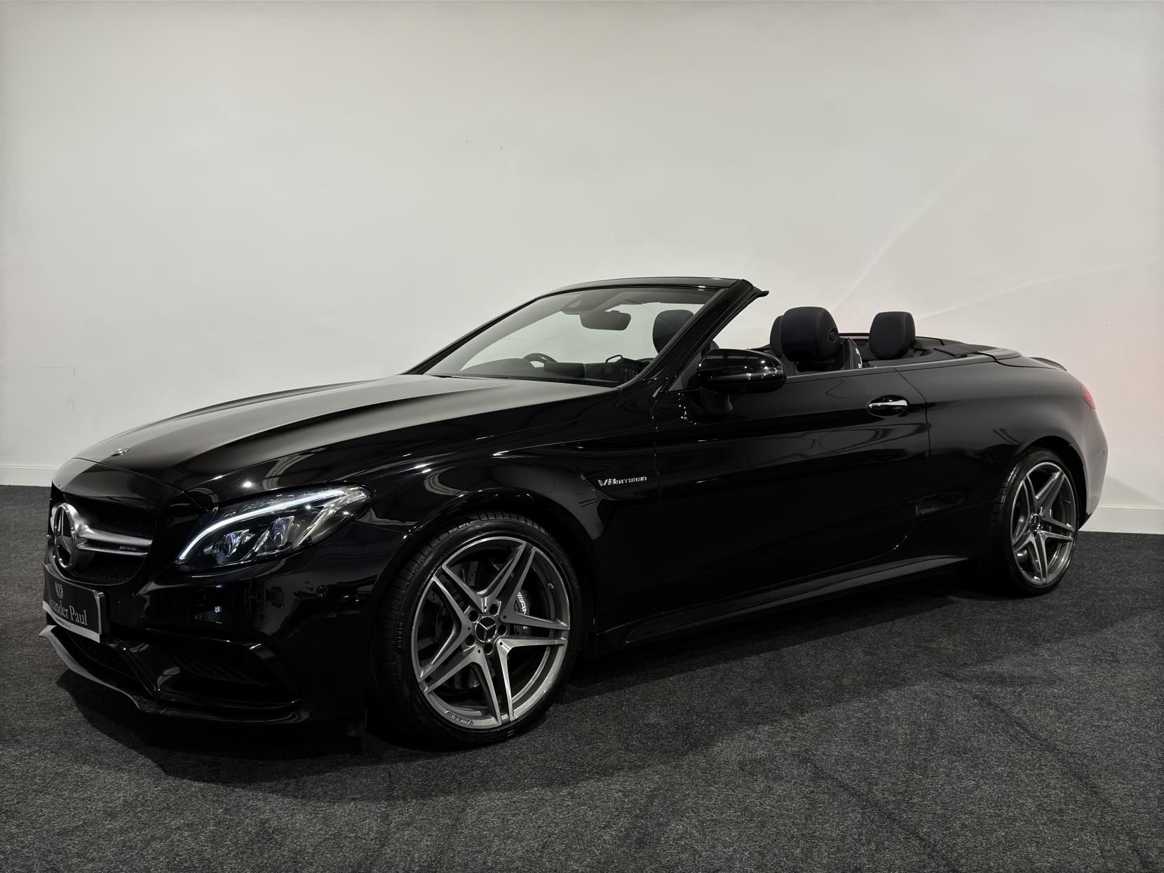 Mercedes-Benz C Class 4.0 C63 V8 BiTurbo AMG (Premium) Cabriolet 2dr Petrol SpdS MCT Euro 6 (s/s) (476 ps)