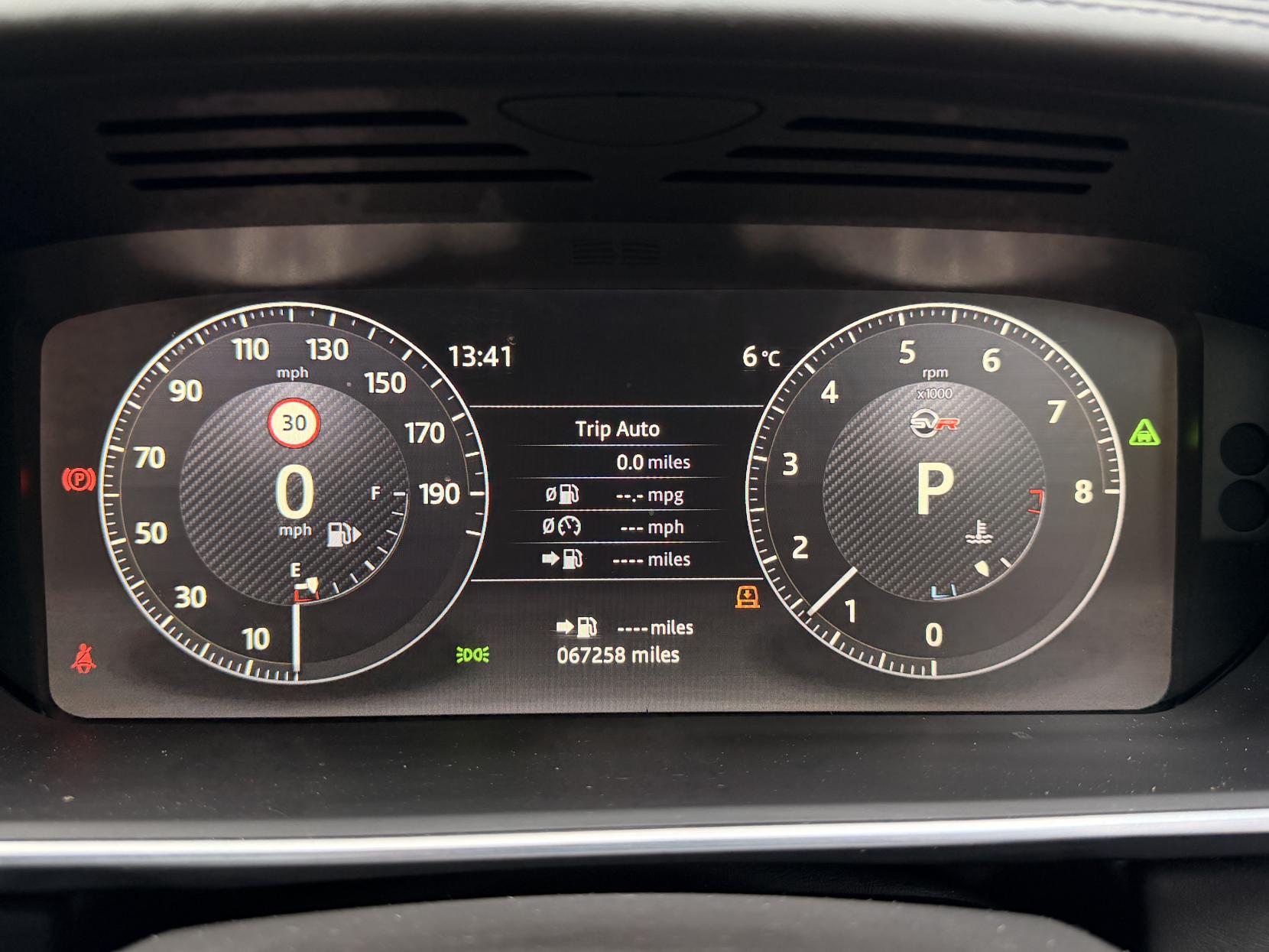 Land Rover Range Rover Sport 5.0 V8 SVR SUV 5dr Petrol Auto 4WD Euro 6 (s/s) (550 ps)