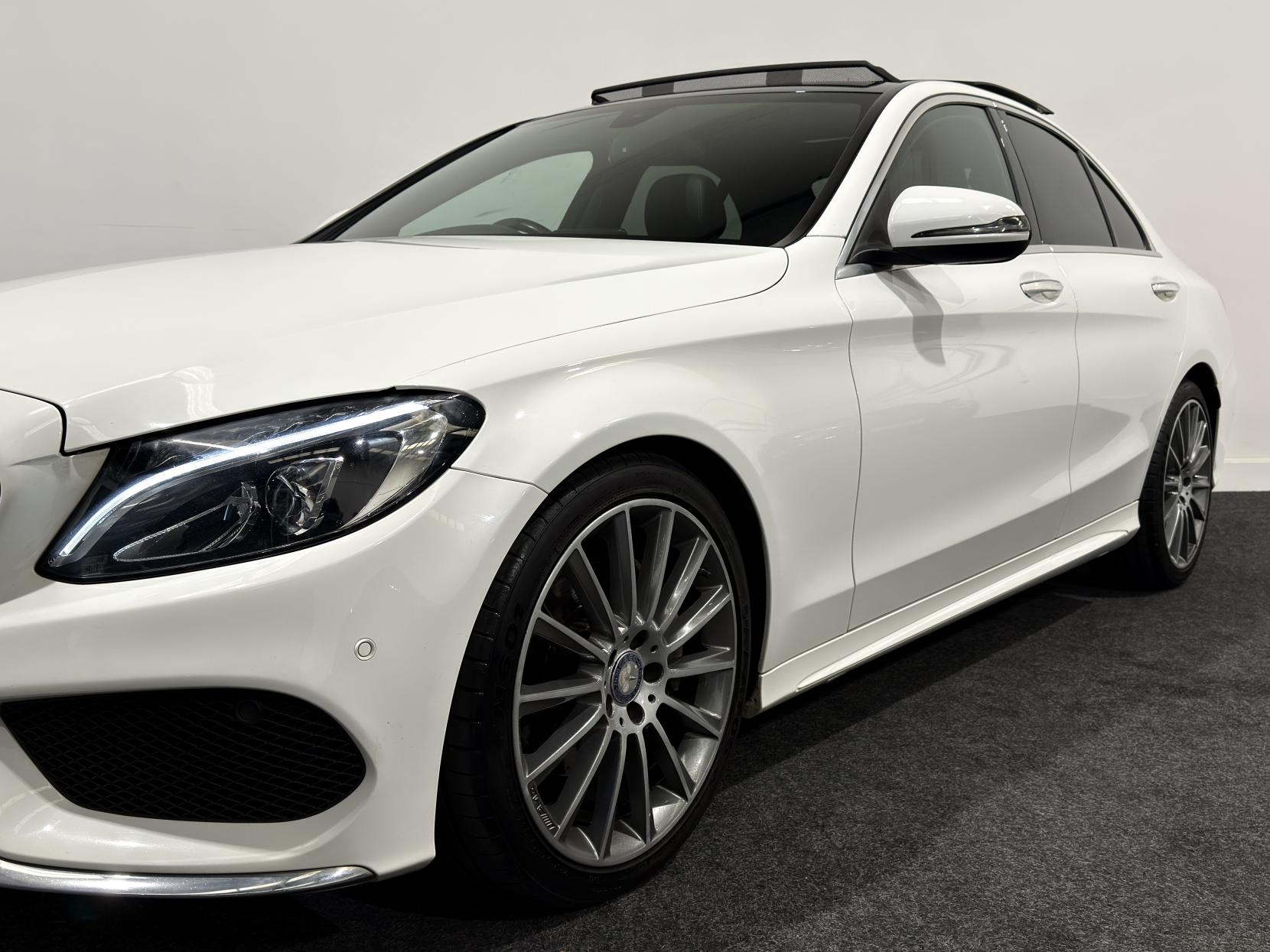 Mercedes-Benz C Class 1.6 C200d AMG Line (Premium) Saloon 4dr Diesel G-Tronic+ Euro 6 (s/s) (136 ps)