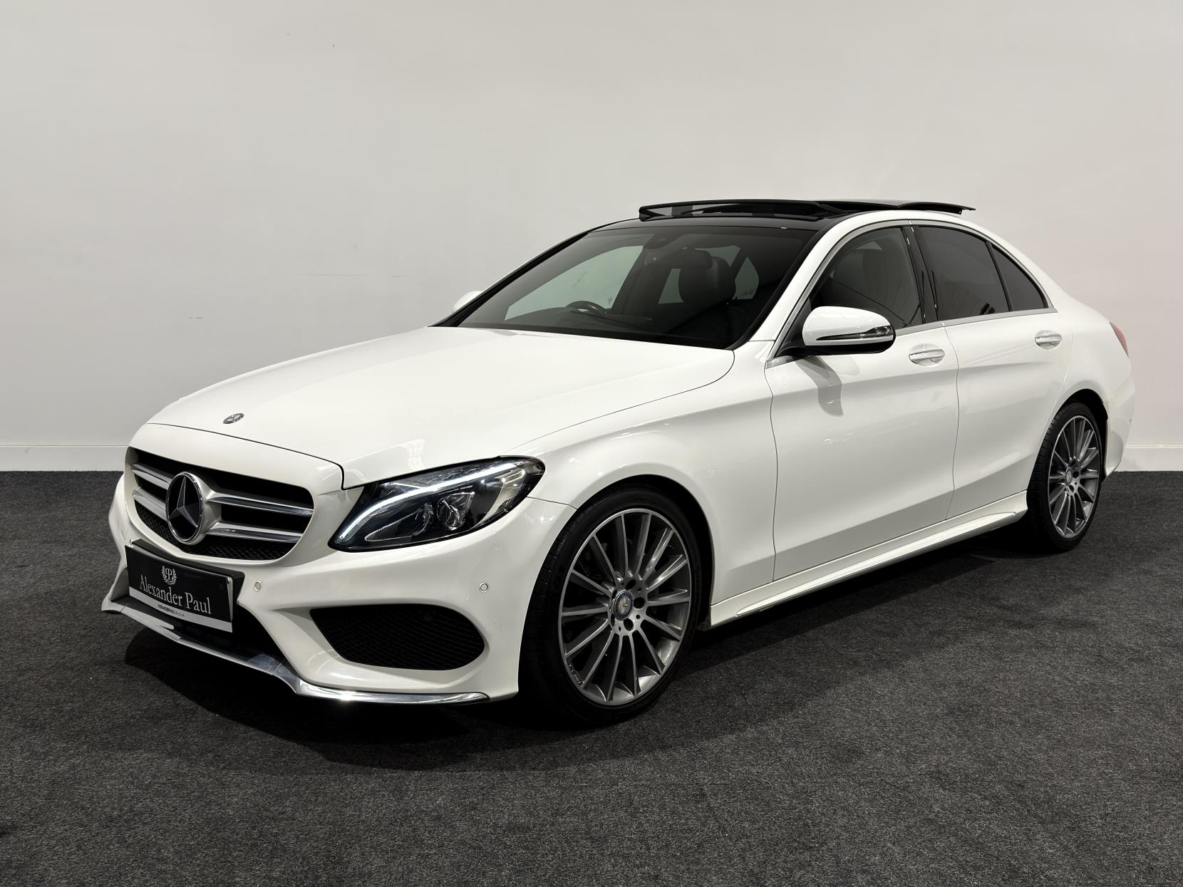 Mercedes-Benz C Class 1.6 C200d AMG Line (Premium) Saloon 4dr Diesel G-Tronic+ Euro 6 (s/s) (136 ps)