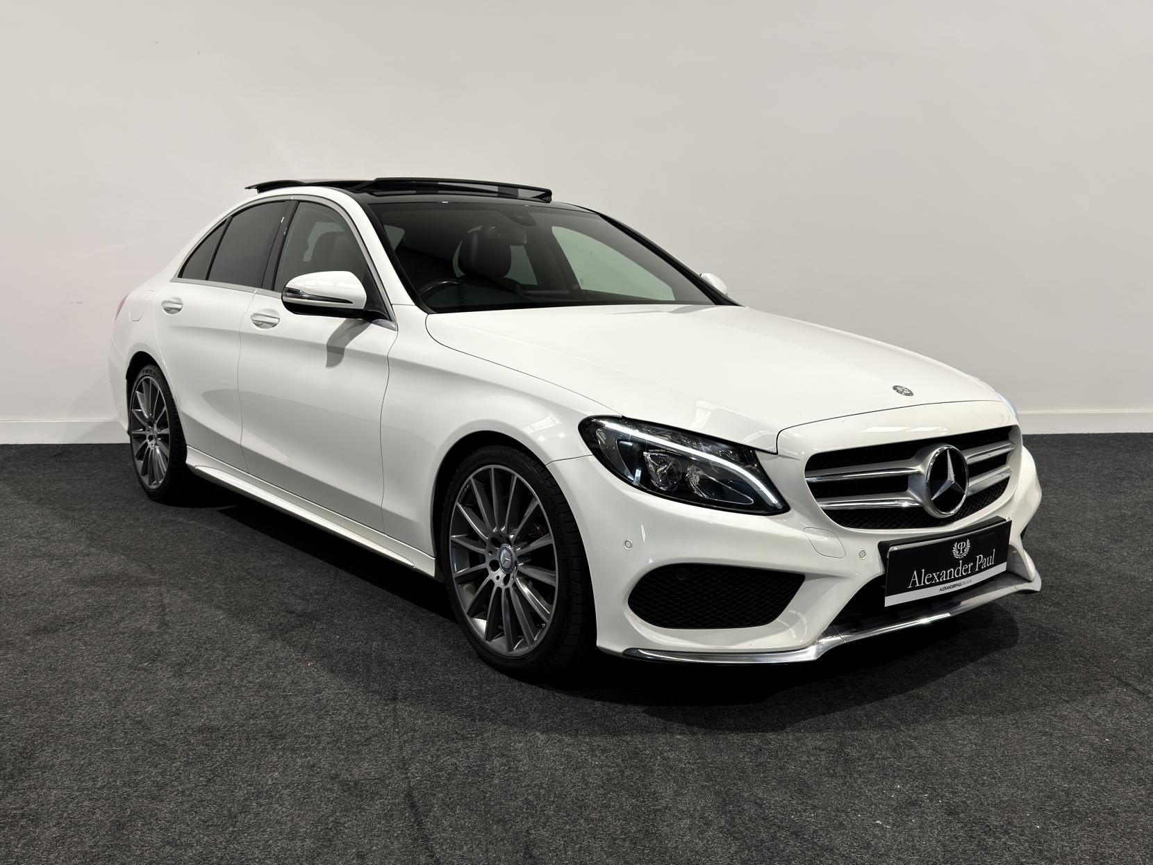Mercedes-Benz C Class 1.6 C200d AMG Line (Premium) Saloon 4dr Diesel G-Tronic+ Euro 6 (s/s) (136 ps)