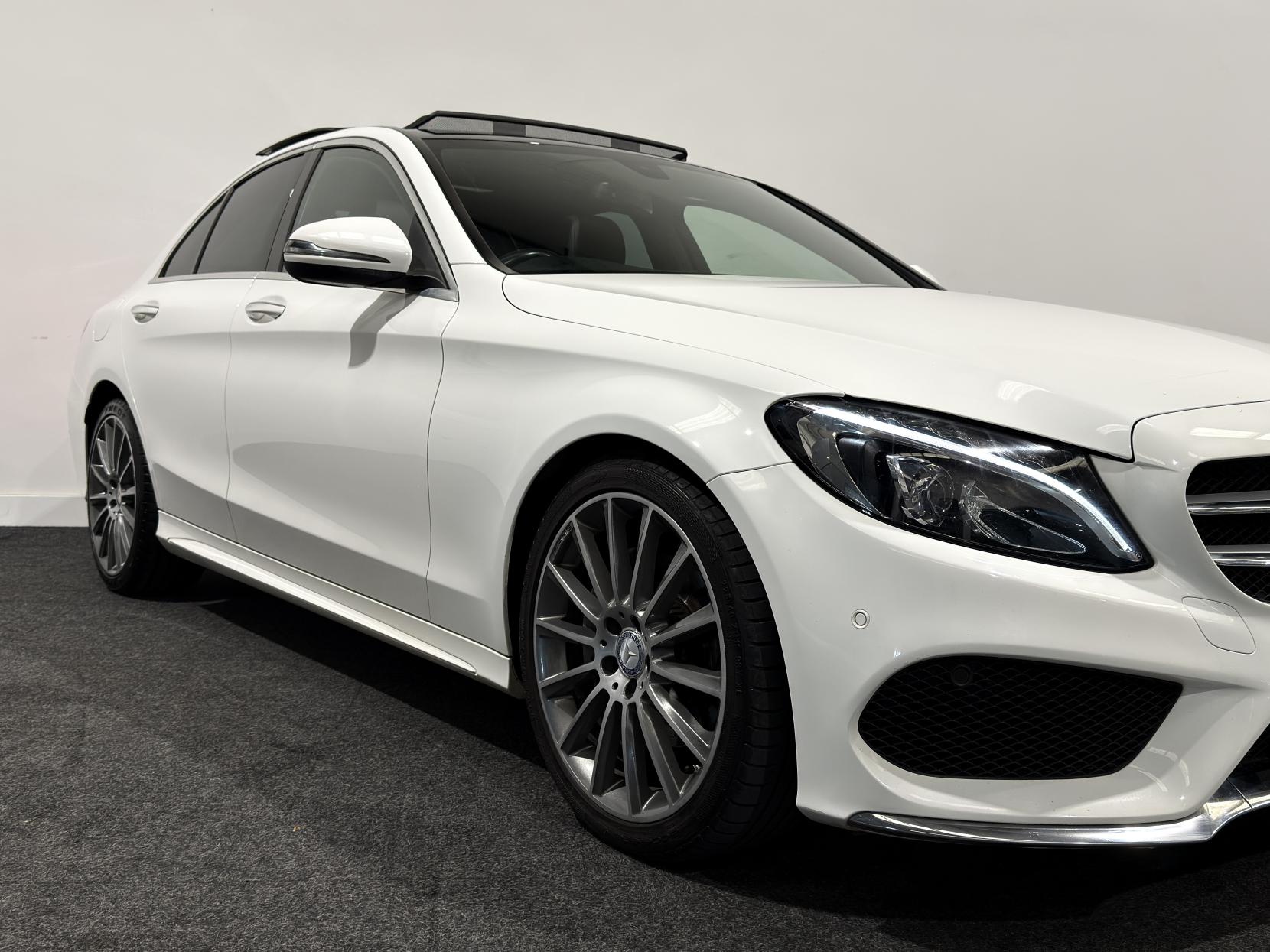 Mercedes-Benz C Class 1.6 C200d AMG Line (Premium) Saloon 4dr Diesel G-Tronic+ Euro 6 (s/s) (136 ps)