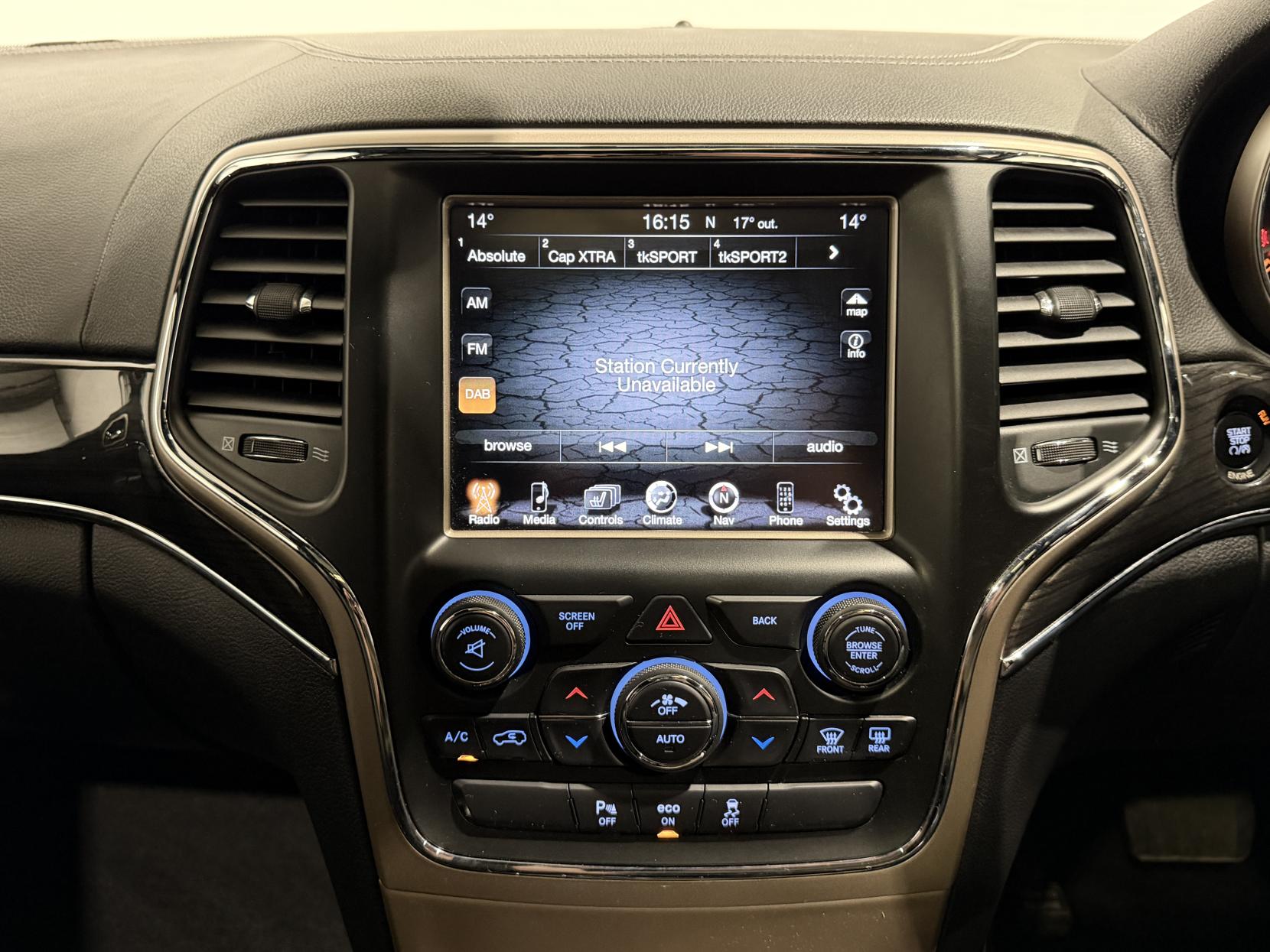 Jeep Grand Cherokee 3.0 V6 CRD Overland SUV 5dr Diesel Auto 4WD Euro 5 (247 bhp)