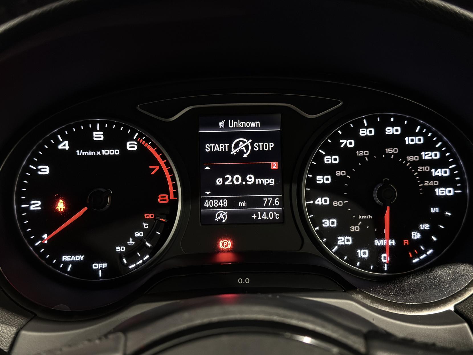 Audi A3 1.0 TFSI 30 Sport Sportback 5dr Petrol Manual Euro 6 (s/s) (116 ps)