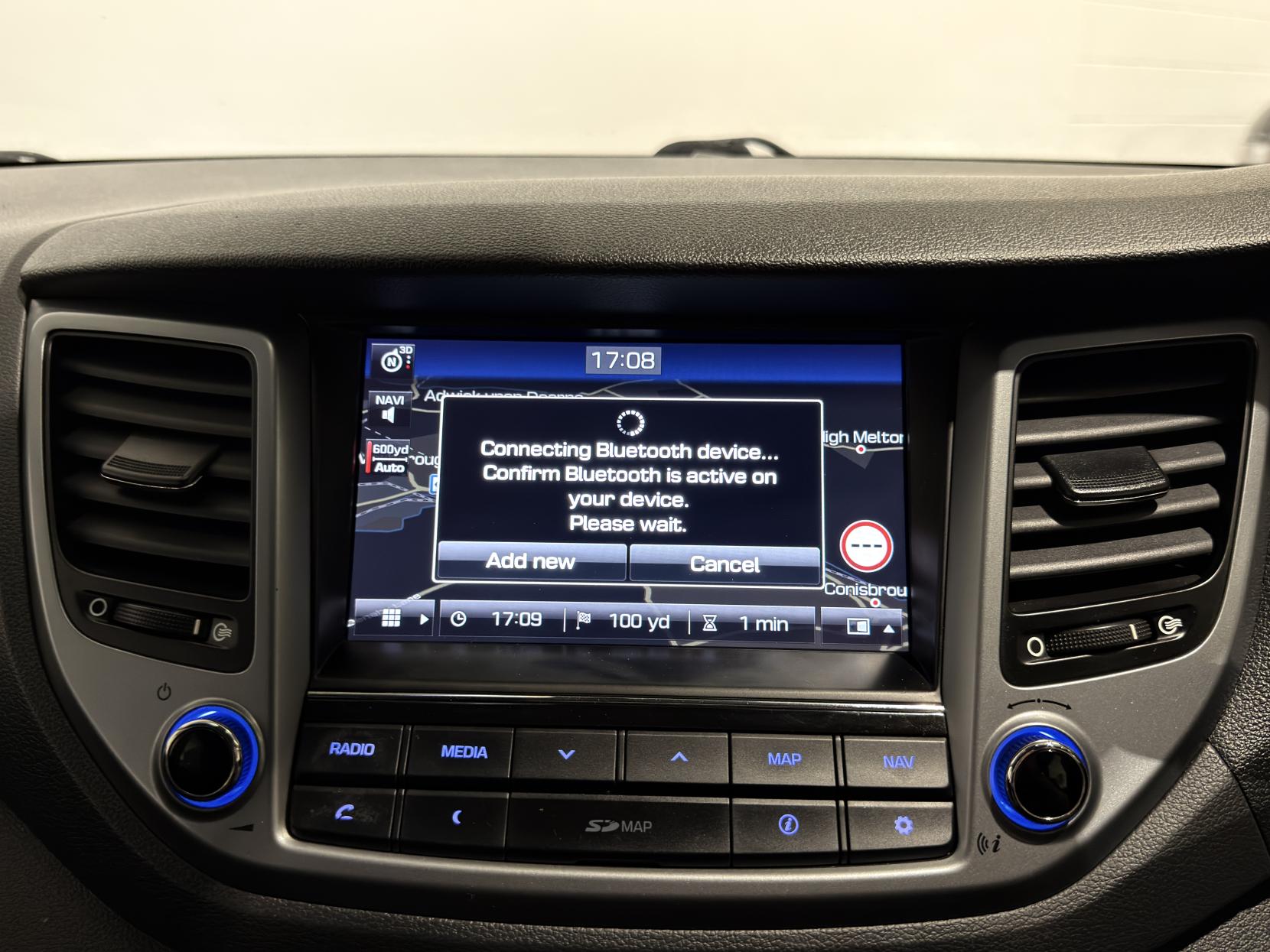 Hyundai TUCSON 1.7 CRDi Blue Drive SE Nav SUV 5dr Diesel Manual Euro 6 (s/s) (116 ps)